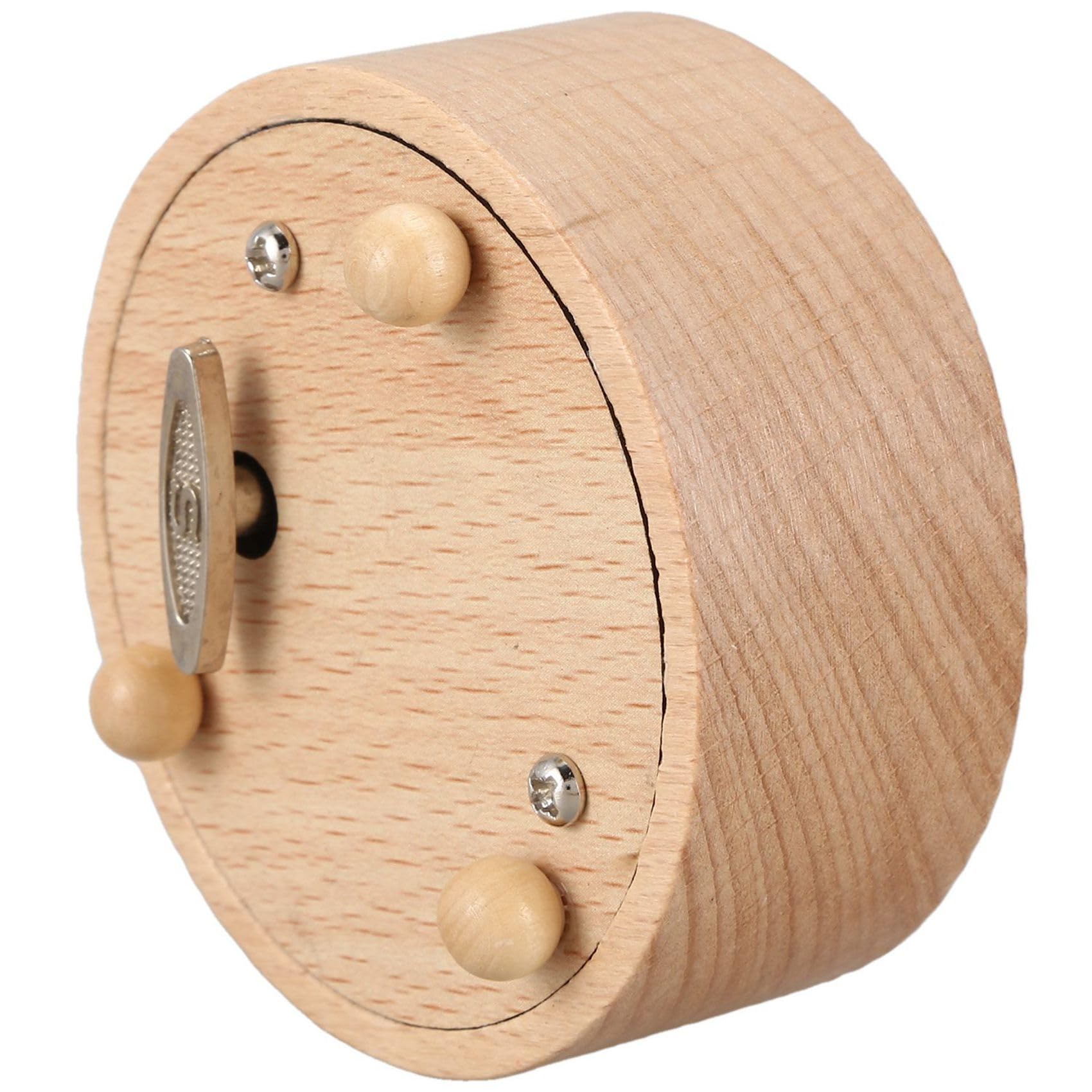 8X Round Carillon Vuoto Compleanno San- Regalo Azione Figure Figurine Resina Miniature Musica Non Specificata