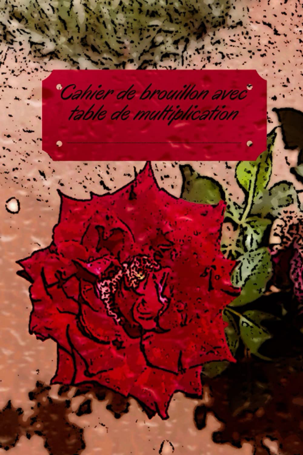 Cahier De Brouillon Avec Table De Multiplication