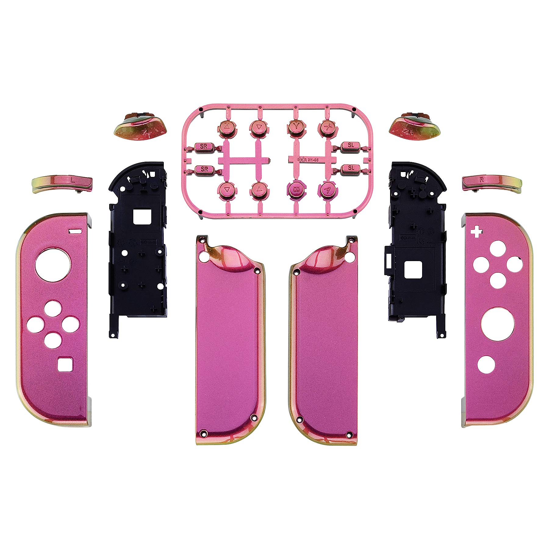 Amazon.co.jp: eXtremeRate ジョイコン用交換シェル（ジョイコン本体は