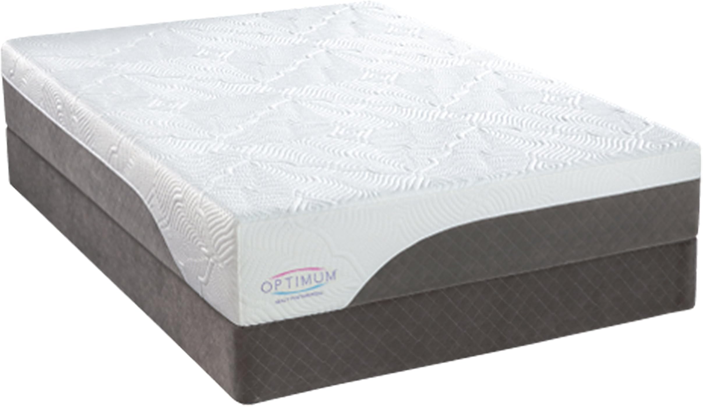 Sealy Optimum Latex Brasswood 12-Inch Firm Mattress Mattress, Queen