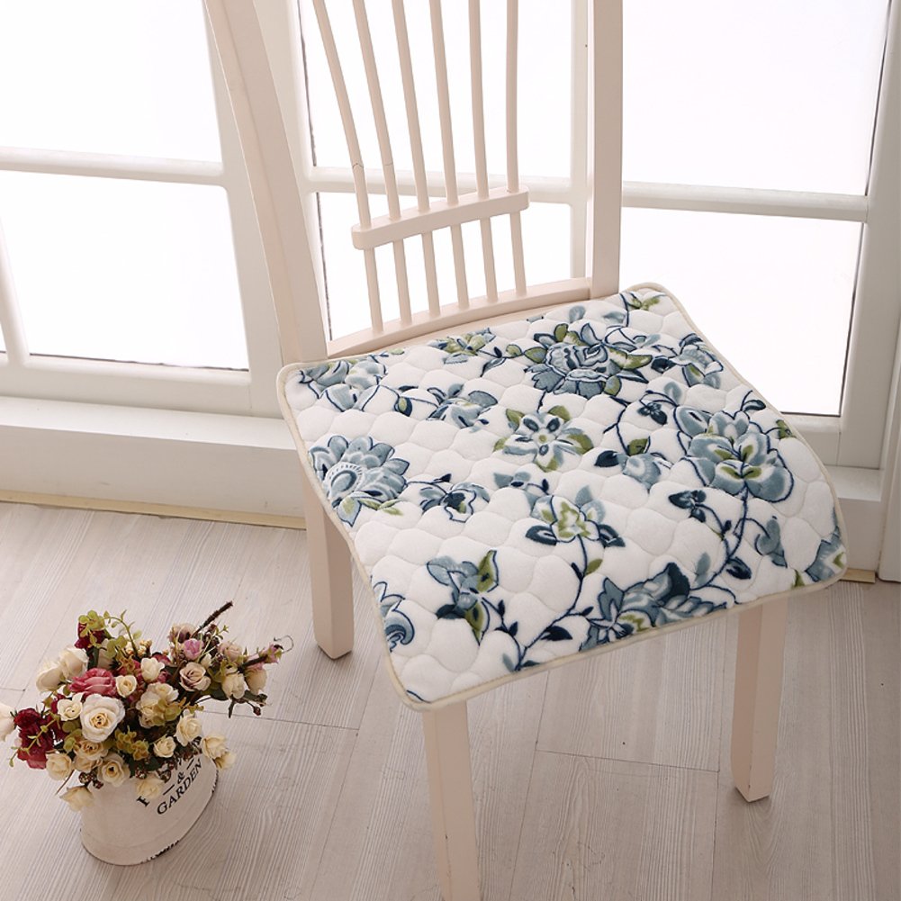 Coussin fauteuil matelassé 50x50cm en peluche épaisse pour un confort d'assise durable