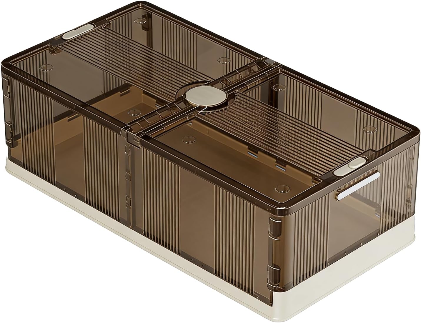 Under Bed Storage - Foldable Rolling Organizer Bin, Space Saving Clothing Container, Smooth Glide Storage System | Apartment Home Dorm Parents for Apartment Home Dorm Parents