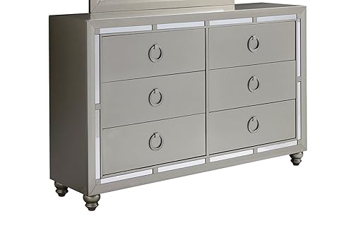 1621 Riley Dresser, Silver