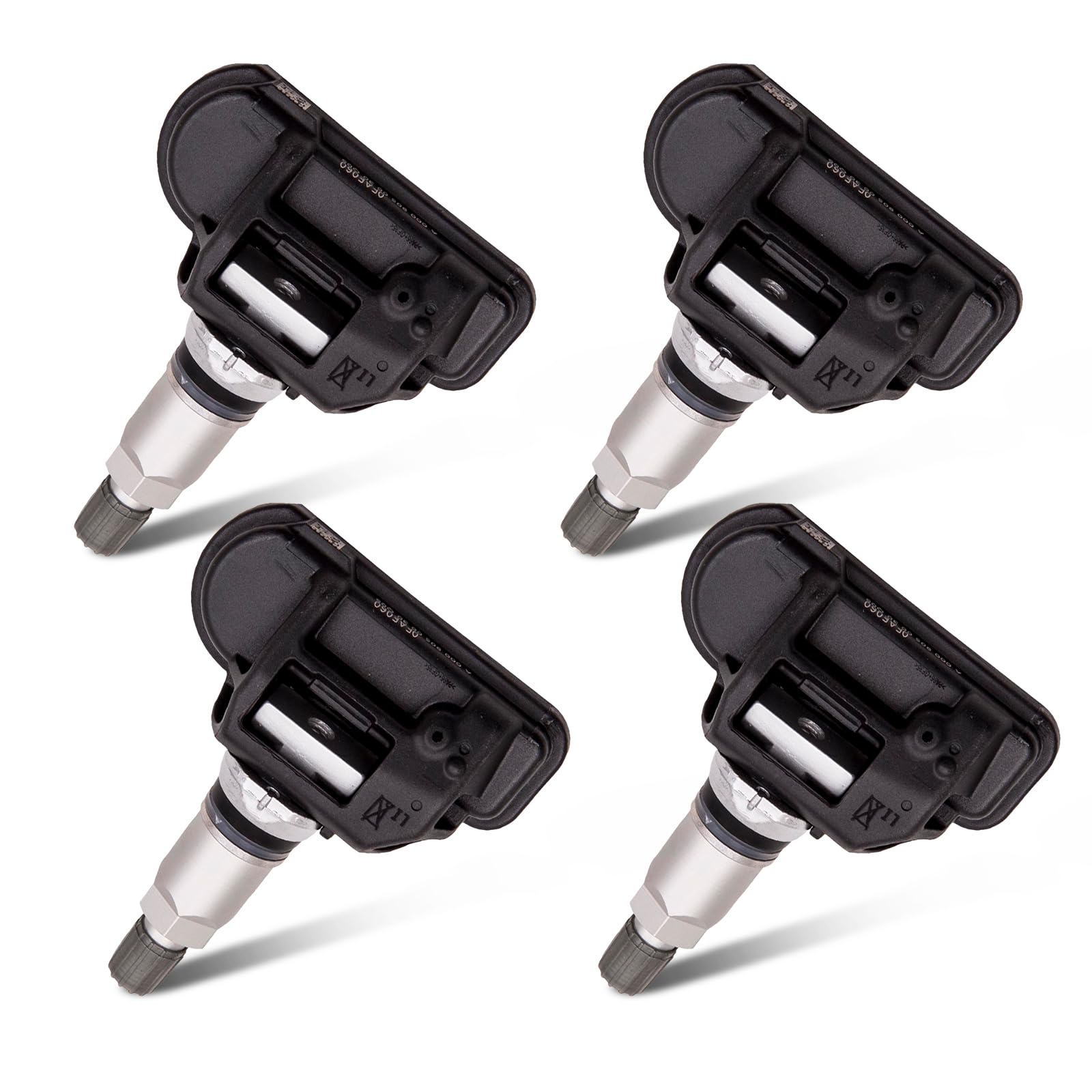 maXpeedingrods A0009050030 A0035400217 4 Piezas Sensor T.PMS Sensor de Presión de Neumáticos para Mercedes C-Klasse W204 W205, E-Klasse W212, GLC X253 A0009050030Q03, A0009057200(433 MHz)