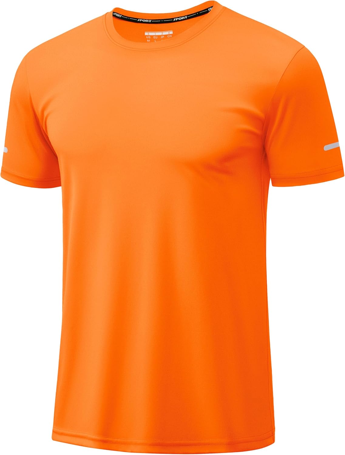 TACVASEN Men's Workout Shirts Short Sleeve Dry Fit Swim UPF 50+ Sun Shirt Crew Neck Athletic T-Shirts Gym T Shirts