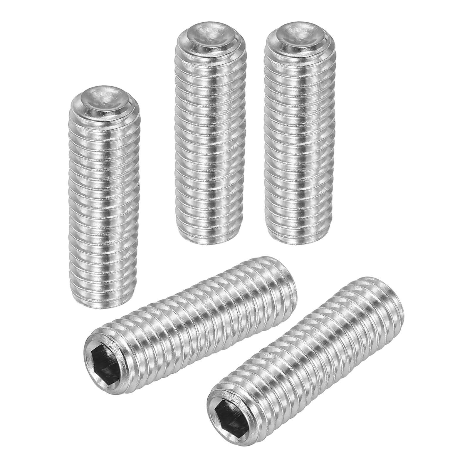 PATIKIL 50 Pcs Hex Socket Grub Screw