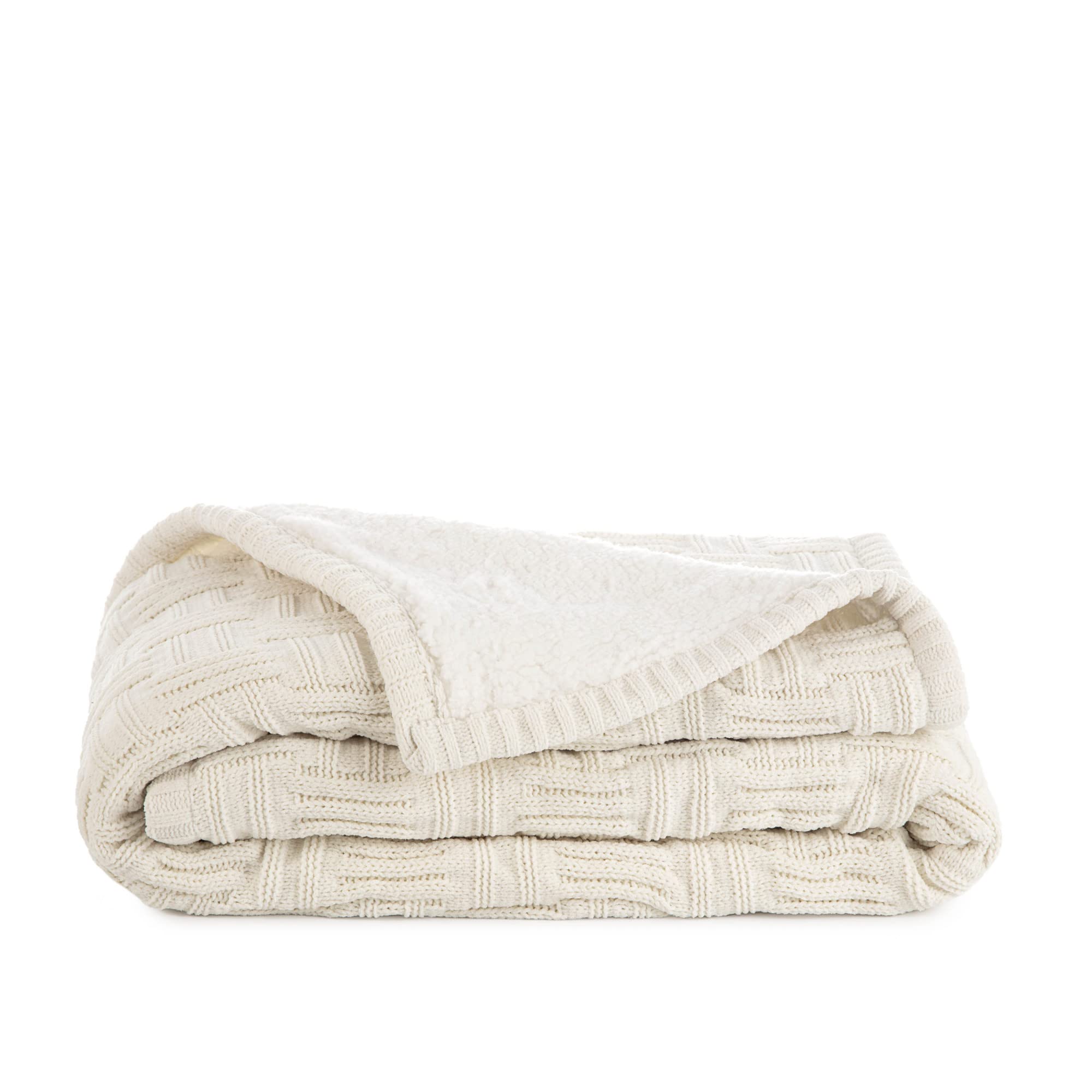 IZOD 1B07493 Solid Basket Weave 