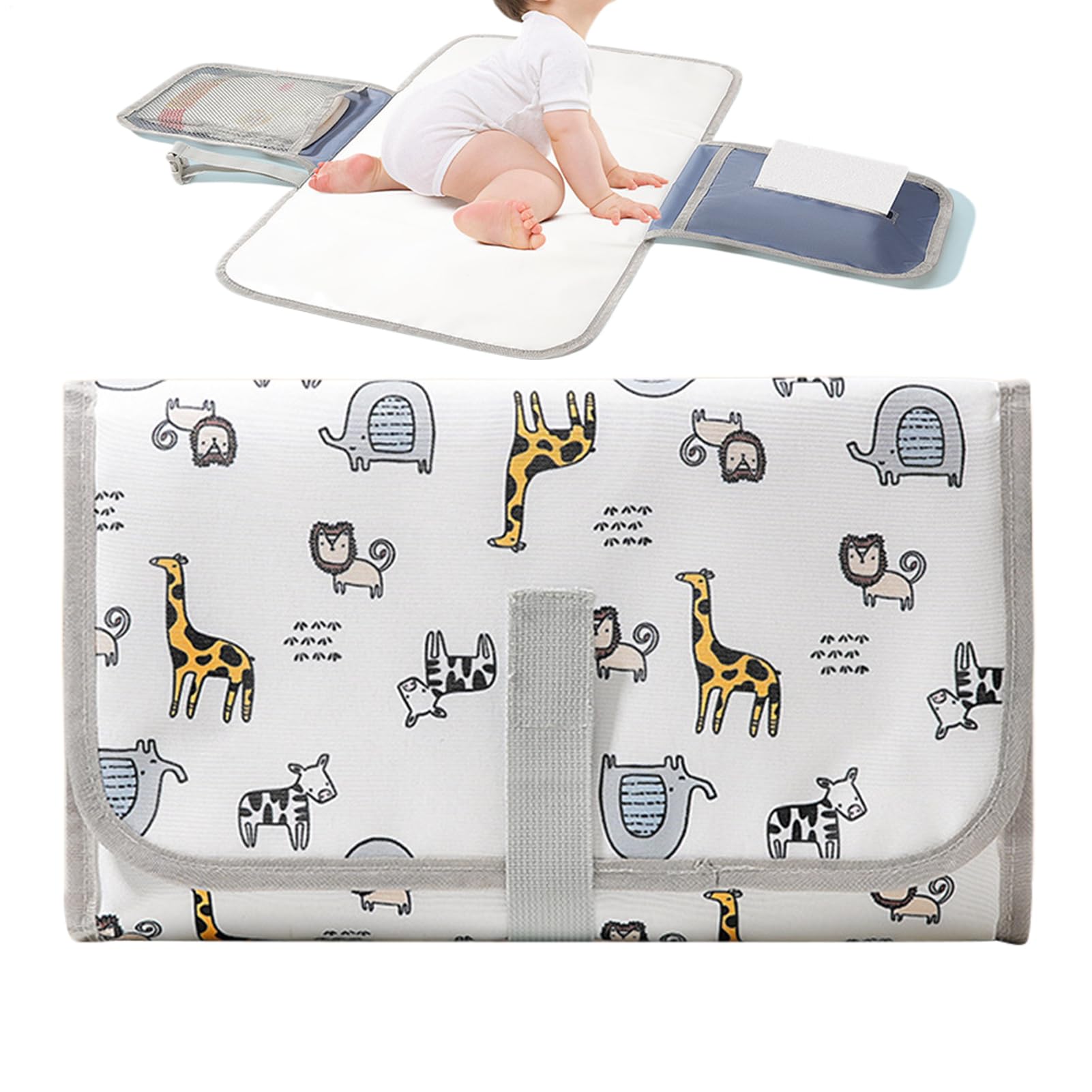 Changing Mat – Waterproof Changing Mat – Foldable Pushchair Accessory for Home, Travel, Nursery, Mummy and Dad