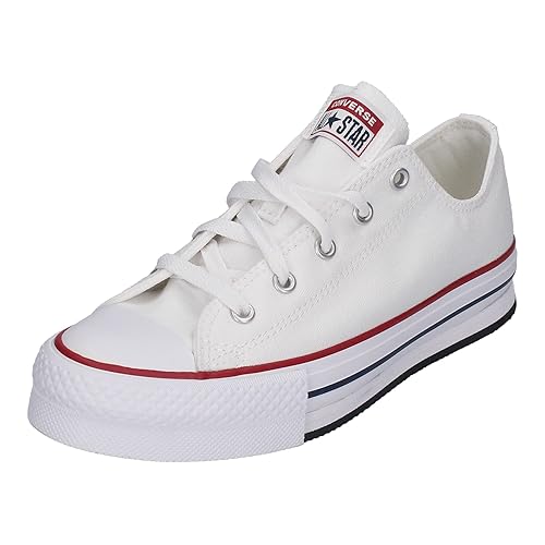 Converse Scarpe Chuck Taylor all Star Eva Lift Platform Ox Taglia 38.5 Codice 272858C Bianco