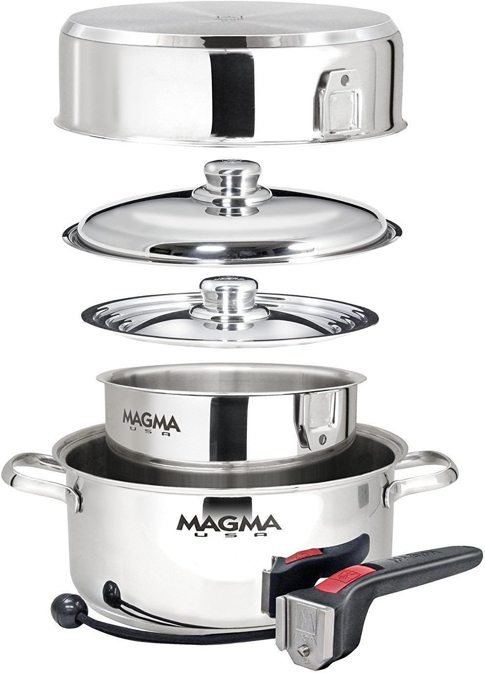 NESTABLE 7 PIECE INDUCTION COOKWARE