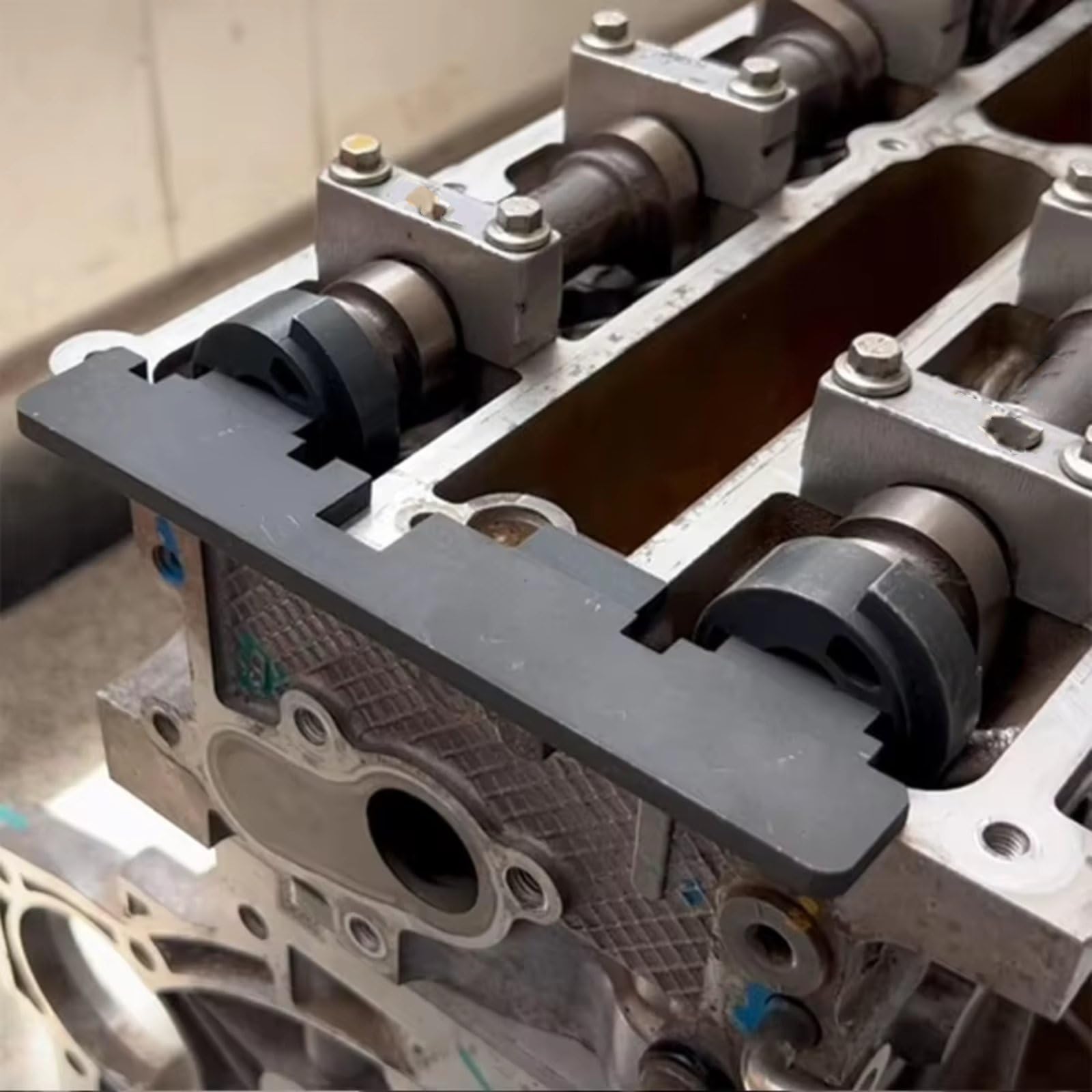Kit Messa in Fase Compatibile Con Ford Per Fiesta 1995-2020 7 Pezzi Kit Attrezzi Per La Fasatura Dell'albero A Camme Motore Bloccaggio Tenditore Della Cinghia Distribuzione