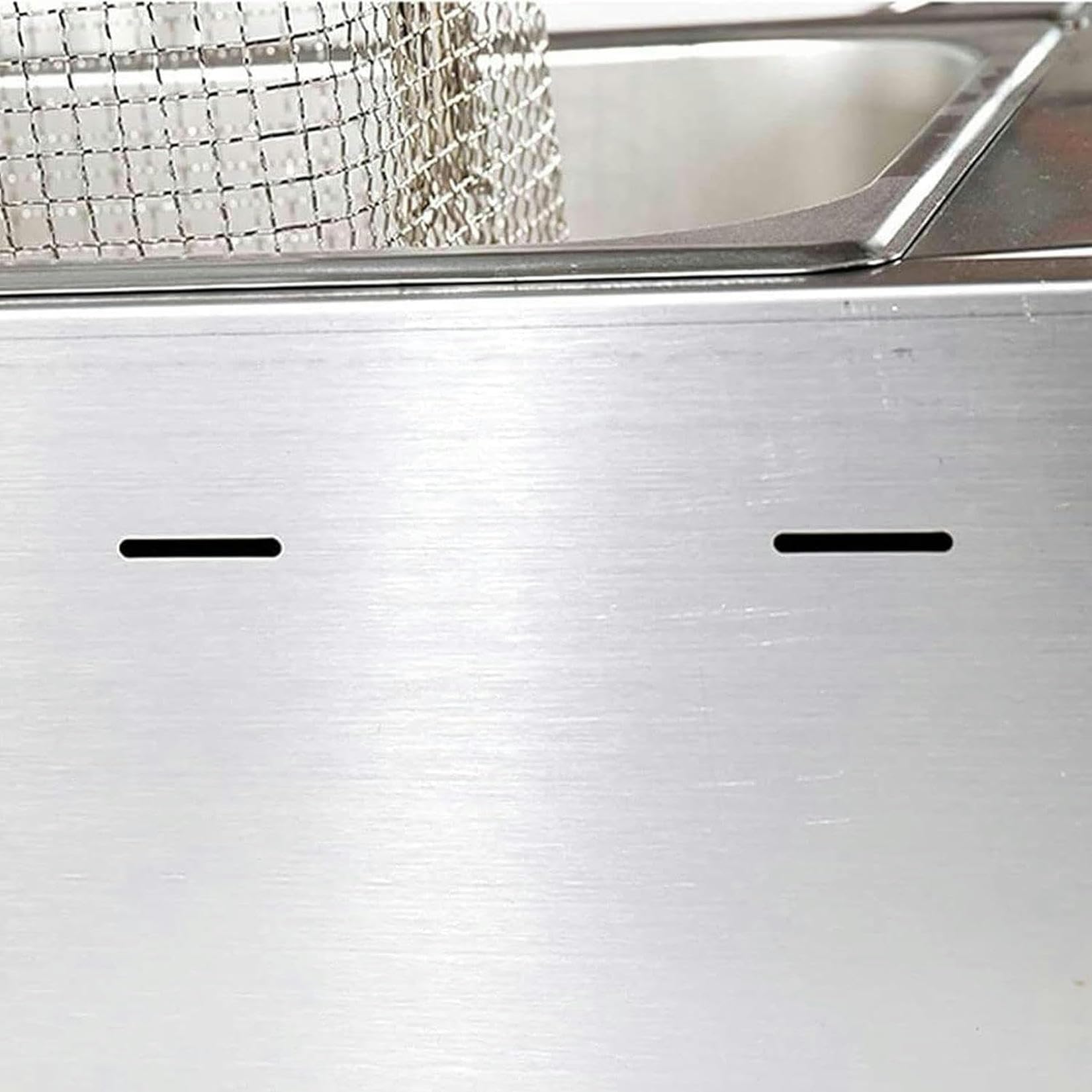 Friggitrice Professionale A Gas da 10 Litri, Regolazione Manuale della Temperatura, in Acciaio Inox, A Infrarossi, con Cestello Rimovibile, per Patatine Fritte