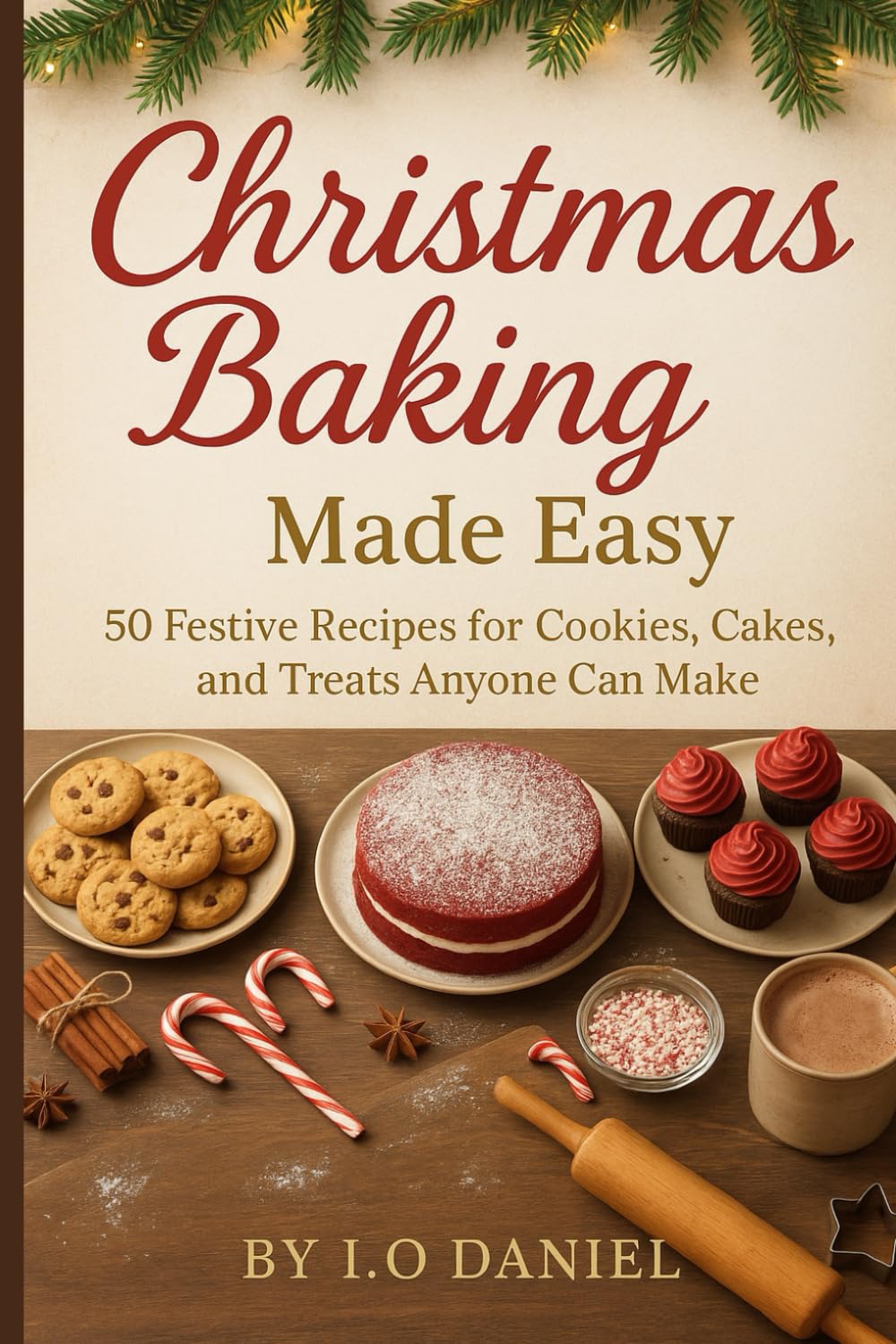Christmas Baking Made Easy: 50 Festive Recipes for Cookies, Cakes, and Treats Anyone Can Make
