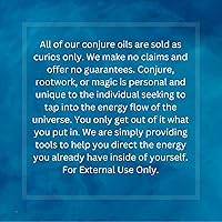 Vista 4 de Aceite espiritual (aceite) para Hoodoo, Vudú, Santeria, Wicca, Rootwork y hechizos