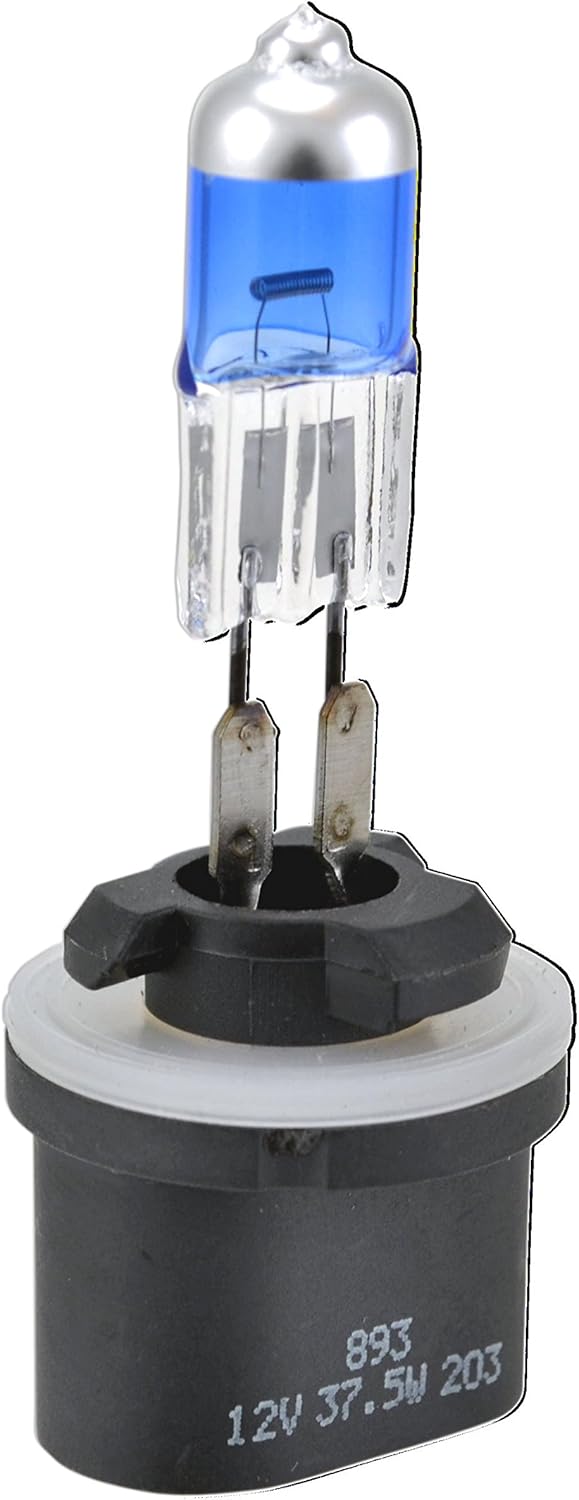 HELLA H71071232 Optilux XB Series 893 Xenon White Halogen Bulbs, 12V, 37.5W, 2 Pack
