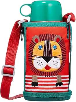 Amazon｜タイガー 水筒600ml コロボックル ライオン MBR-B06GRL｜水筒