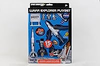 Vista 2 de Space Mission - Juego de 16 piezas con letrero de centro espacial Kennedy