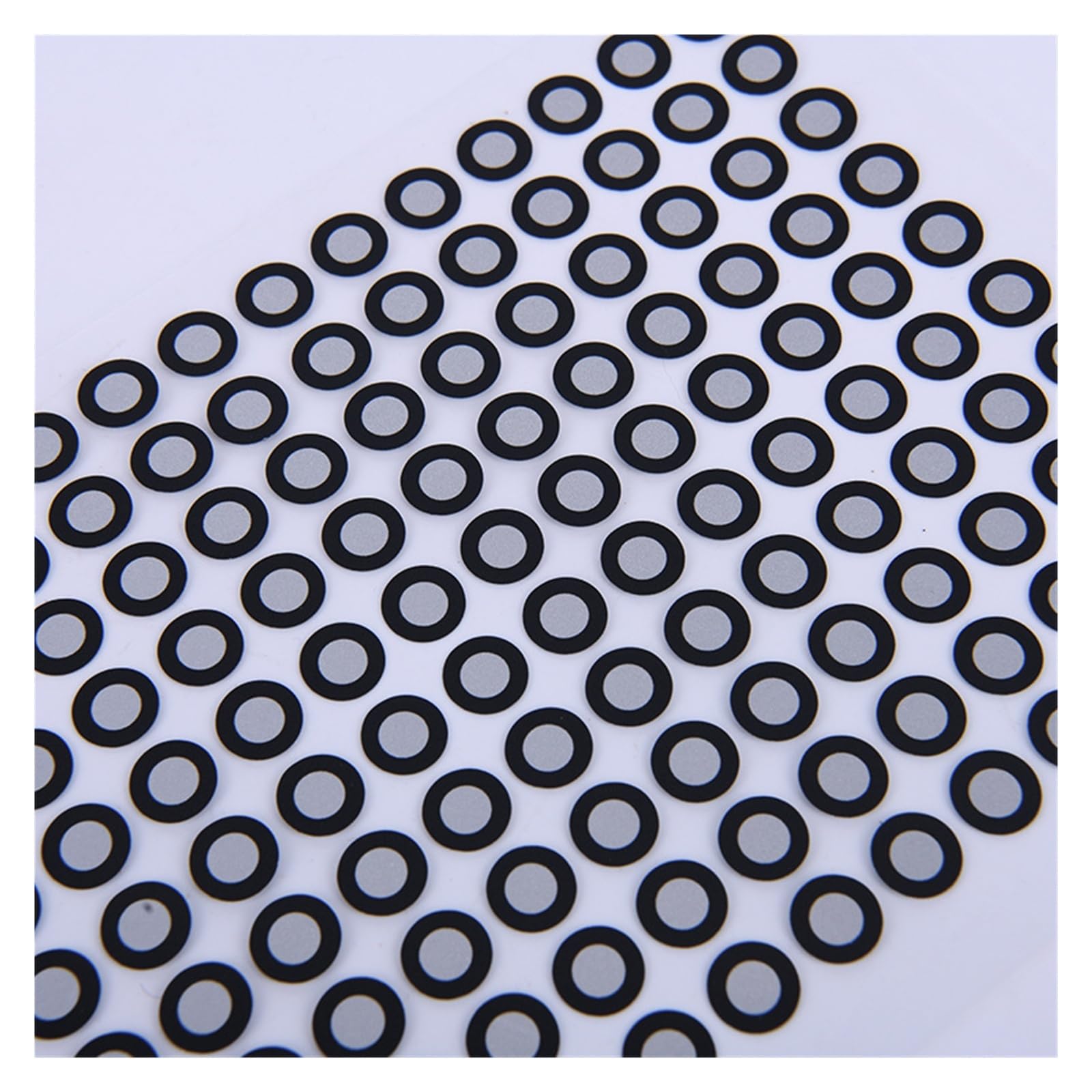 Marcatore for scanner 3D ad alta precisione da 6 mm, adesivo riflettente stampabile, punto di riferimento for la scansione Per una rapida identificazione(10000PCS,Inner 3mm outer 6mm)