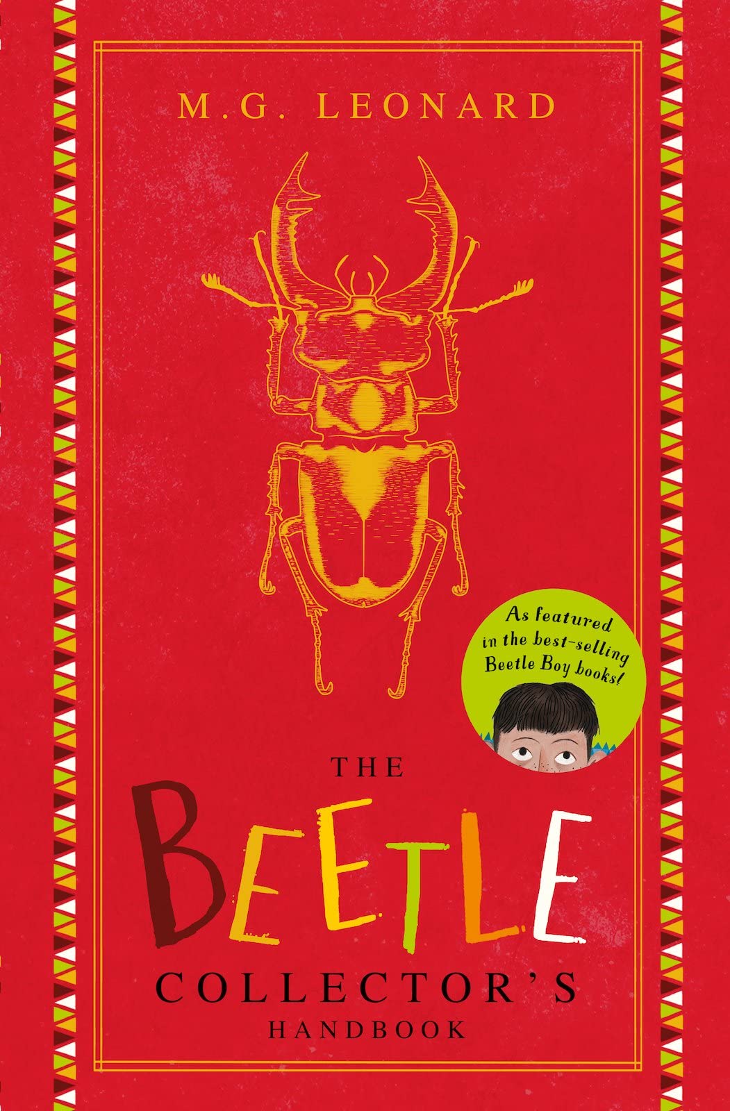 Beetle Boy: The Beetle Collector's Handbook by M.G. Leonard (Hardcover) NEW Book