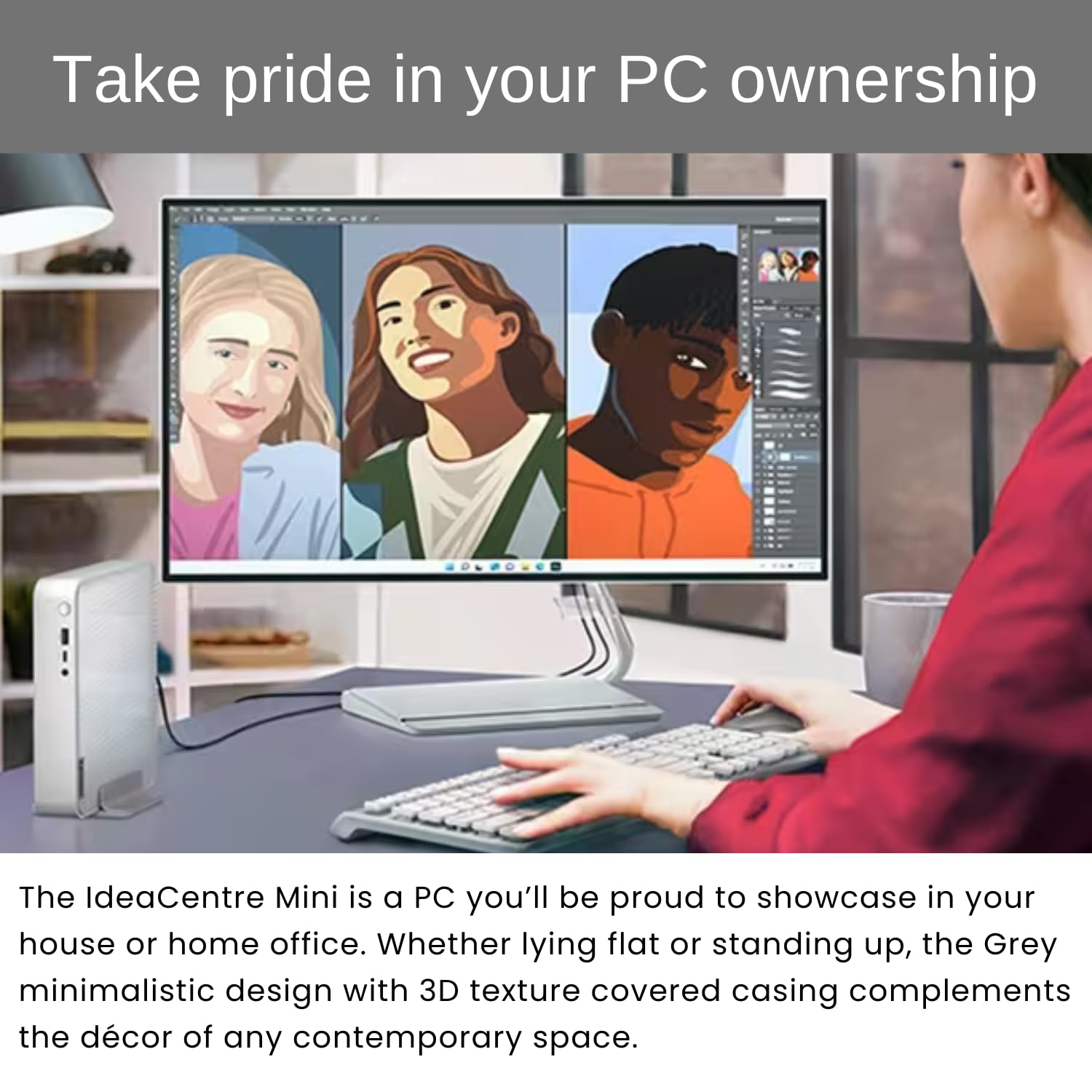 Amazon.com: Lenovo IdeaCentre Business Mini Desktop, 13th Gen