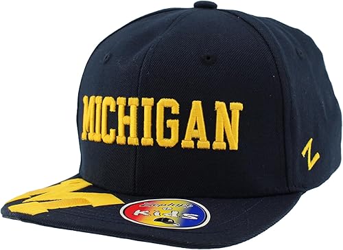 Miniatura 15 de ZHATS NCAA Z11 Sidekick - Gorra ajustable unisex para niños, con licencia oficial de la NCAA