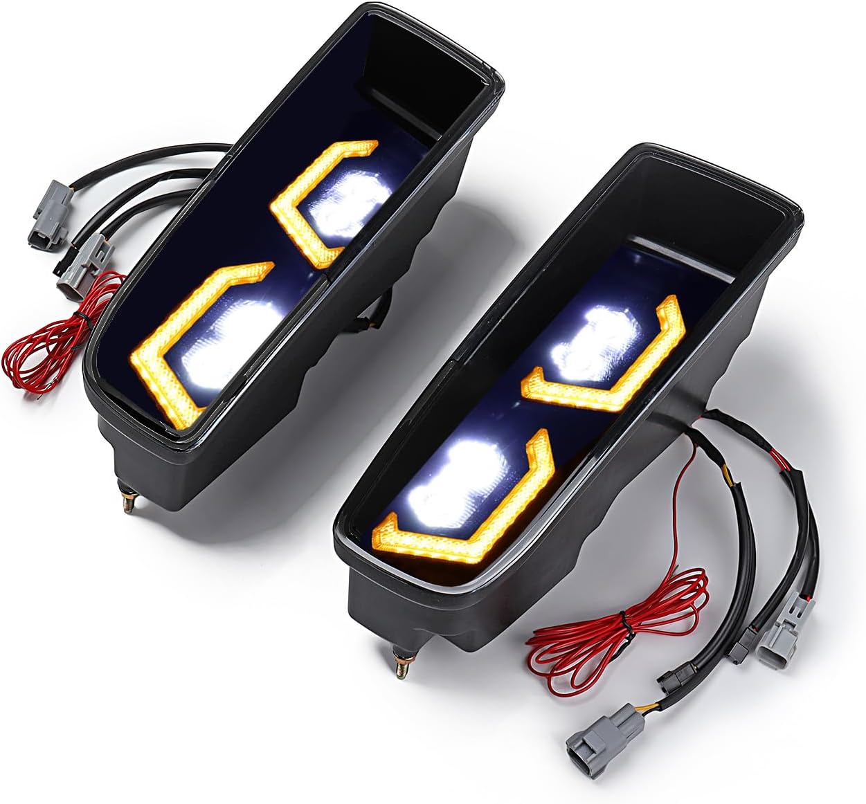 Astra Depot Fog Light Lamp DRL Turn Signal Assembly Head Lamps Plug&Play Fits for Lexus LX470 1998-2007 Replace#: 81040-60040, 81030-60040, 81049-60040, 81039-60040