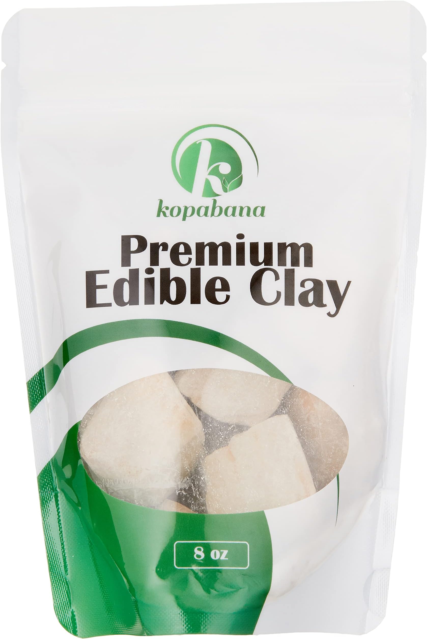 KOPABANA Edible clay | Kaolin | Kalaba |Calabar | Kalaba | Marble Chalk | calabar 8oz