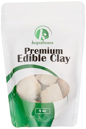 KOPABANA Edible clay | Kaolin | Kalaba |Calabar | Kalaba | Marble Chalk | calabar 8oz