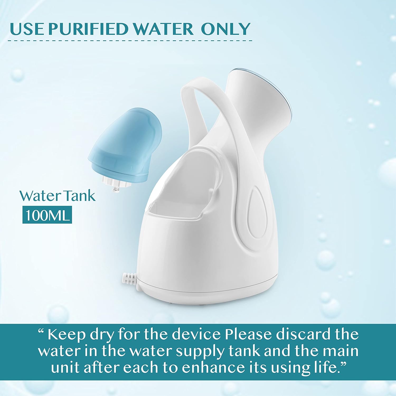 PEACHBERRY Nano-Cure Medical Facial Steamer Vaporizer Inhaler for Cold, Nose, Face, Cough & Sinus with Nano-Ionic Technology, Steam breath machine for Adult Kids Best for Men/Women Beauty (PB-1002) PEACHBERRY Nano-Cure Medical Facial Steamer Vaporizer Inhaler for Cold, Nose, Face, Cough & Sinus with Nano-Ionic Technology, Steam breath machine for Adult Kids Best for Men/Women Beauty (PB-1002)