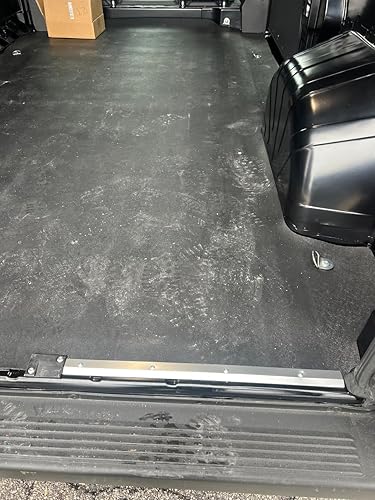 Miniatura 6 de REZAW-PLAST Tapete de suelo para Dodge Ram Promaster 2014-2025 con 136 WB y 10 pies de longitud de carga/antideslizante, resistente, accesorios para