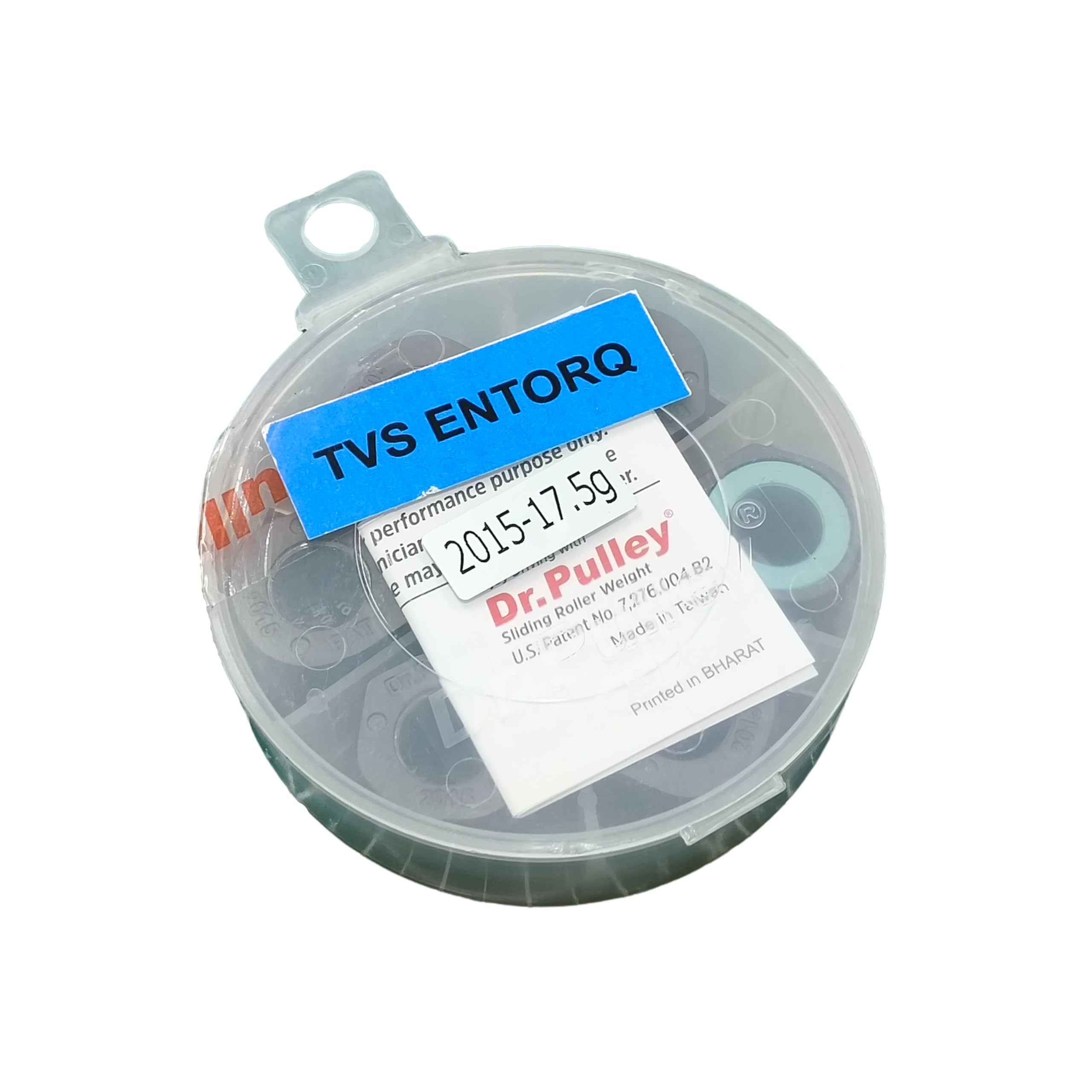 Dr.Pulley® Sliding Roller Weights Compatible with TVS Ntorq (All Models) | 1 Set of 6 Nos-image-41