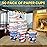 Smygoods Trump Design Disposable Paper Coffee Cups (12 OZ, 50 Count) For Hot Beverages, Tea, Espresso, Cocoa - To Go Drink Containers, Caf & Office