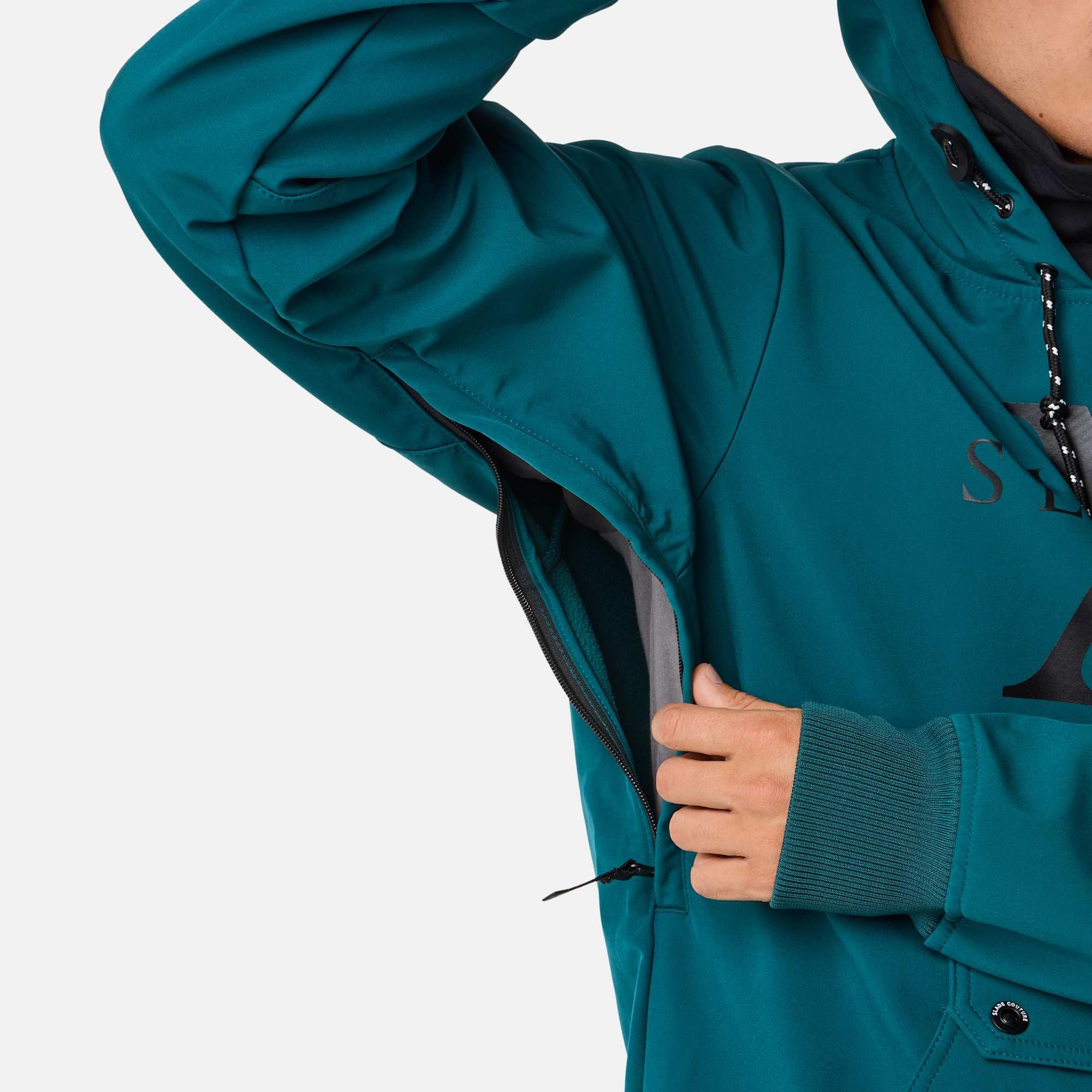 Slade Colorado Softshell Snow Hood - Chaqueta de esquí para hombre
