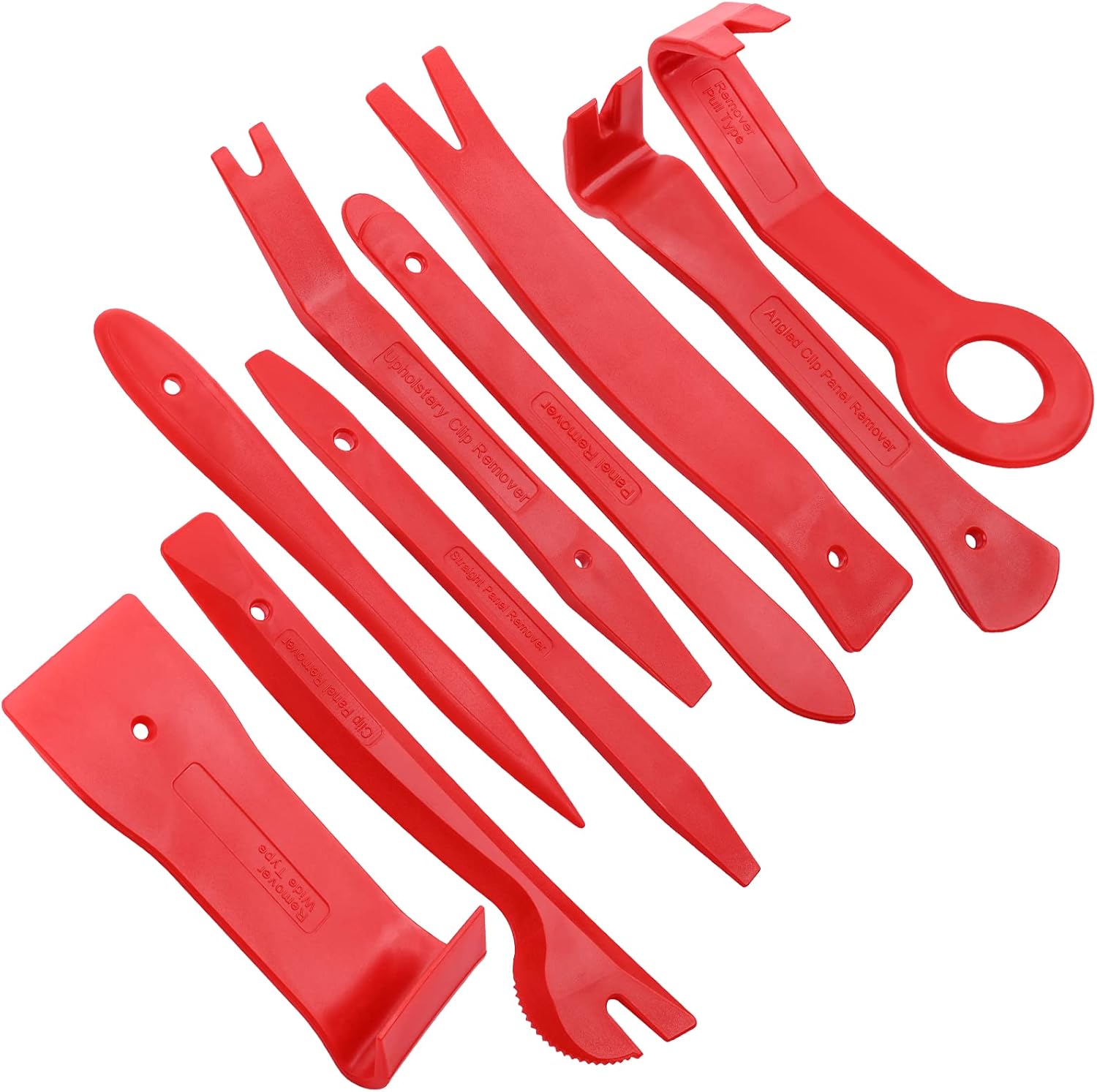 Buy FOSHIO 9 Pack Trim Removal Tool Kit, Auto Fastener Remover Plastic