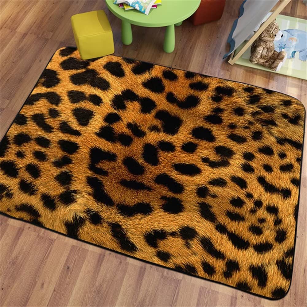 Tapetto Casa Moderni Soggiorno Imitazione stampa leopardo soggiorno camera da letto rettangolare casa tappeto su misura bellissimo tappeto grande200X250cm
