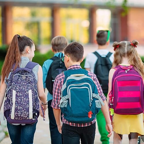 Miniatura 5 de ArtCreativity Clips de mochila de tren iluminados con LED y sonidos, juego de 3, accesorios divertidos para niños y adultos, suministros únicos de