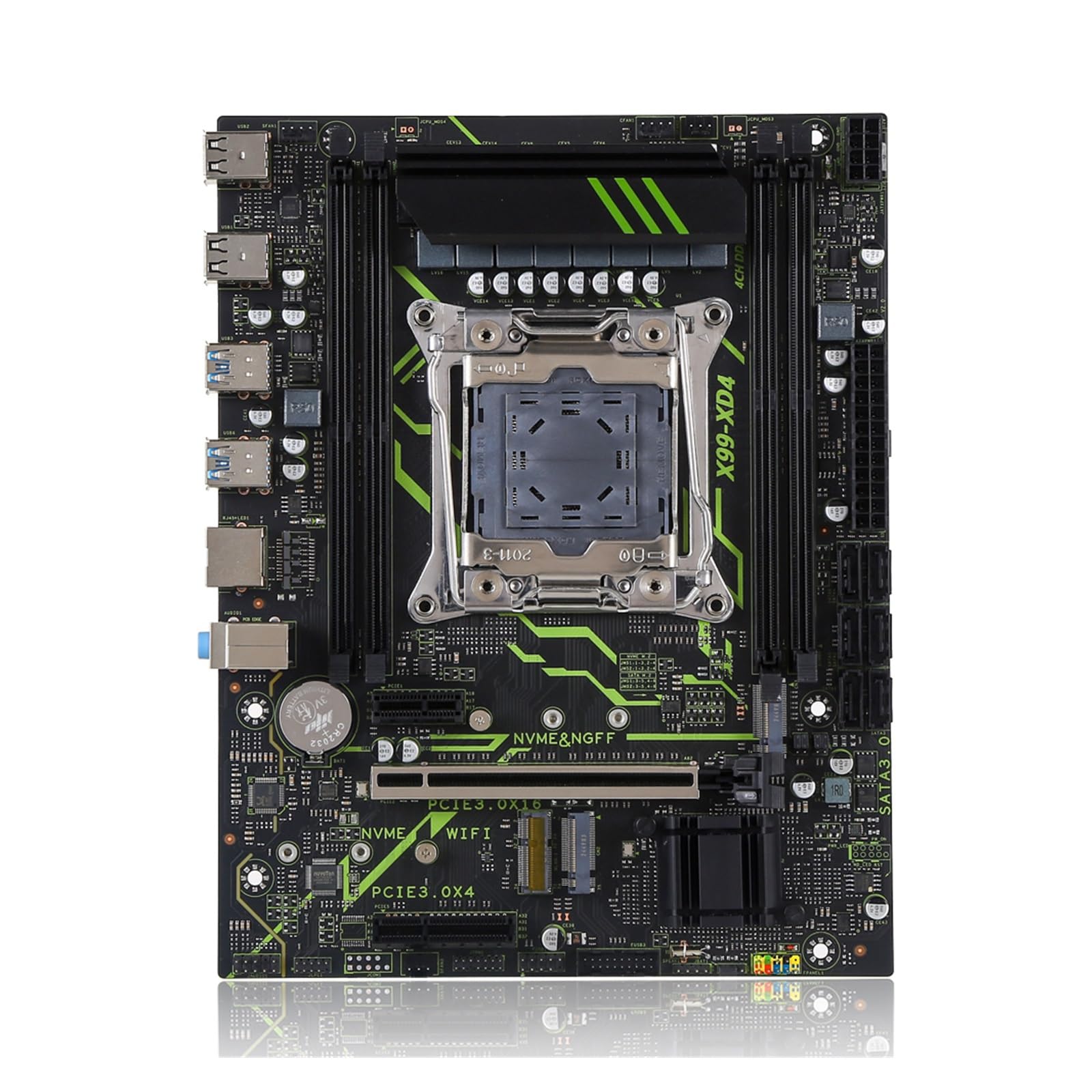 Scheda madre Kit Fit For Kllisre Xeon X99 scheda madre combo LGA 2011-3 E5 2690 V4 32GB 2400MHz DDR4 ECC memory