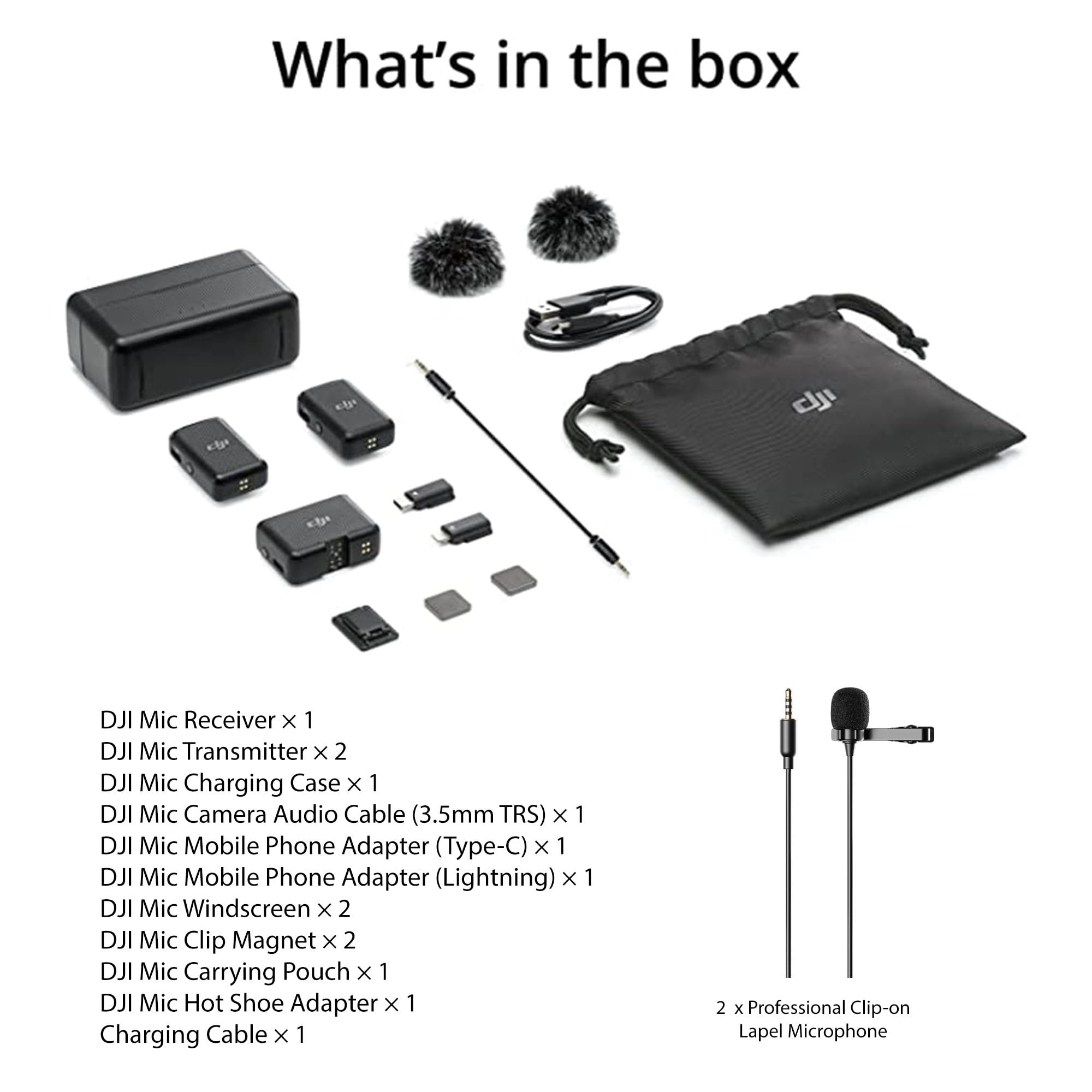 Amazon.com: DJI Mic 2-Person Compact OLED Touchscreen