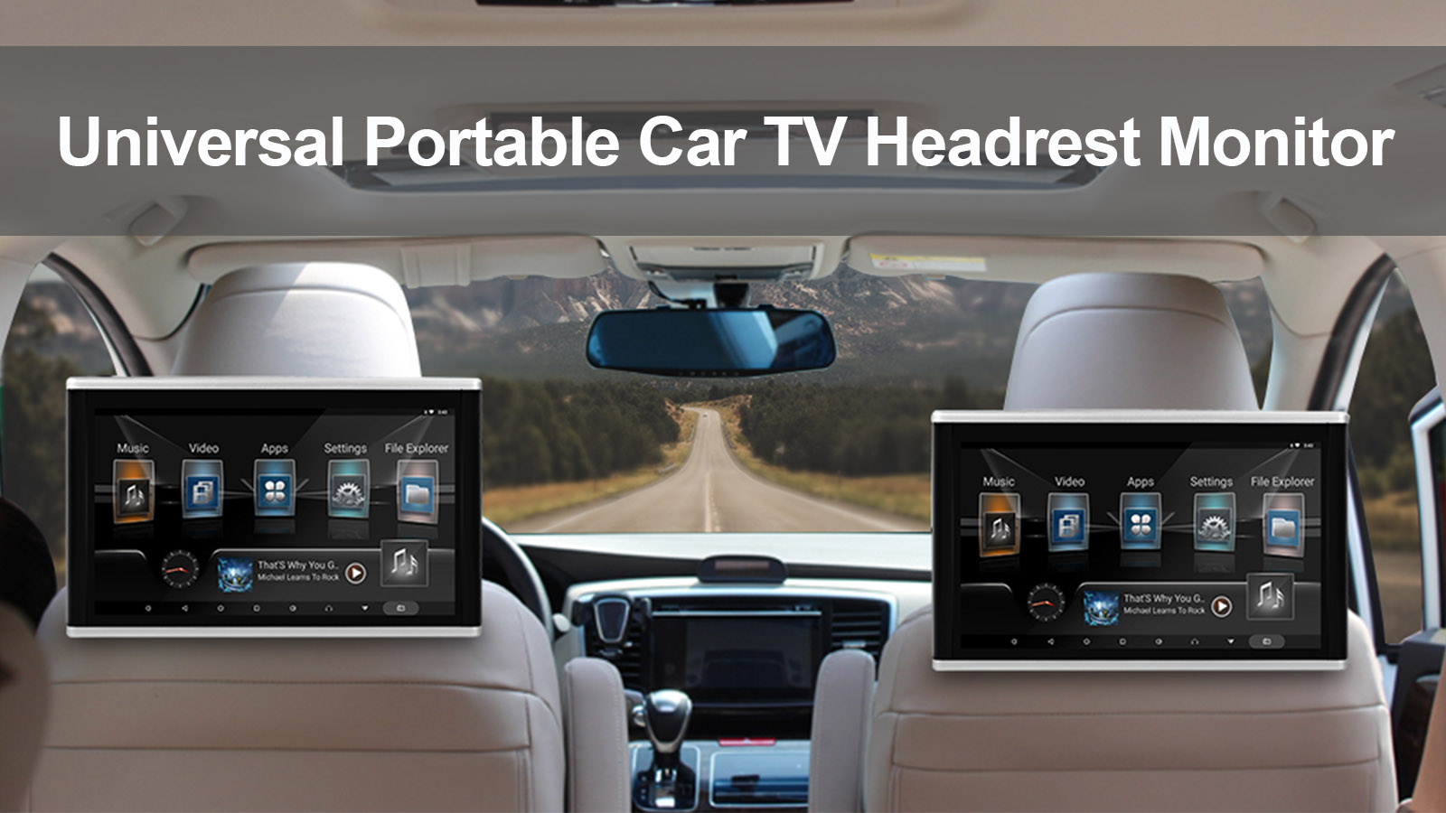 Amazon.com: 11.6 Inch Android 11 Touch Screen Car TV Headrest