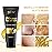Blackhead Remover Mask, 24K Gold Peel Off Mask, Gold Facial Mask Anti-Aging, Deep Cleansing, Reduces Fine Lines Wrinkles Great for All Skin, With Blackhead Remover Extractor Tools Kit & Brush