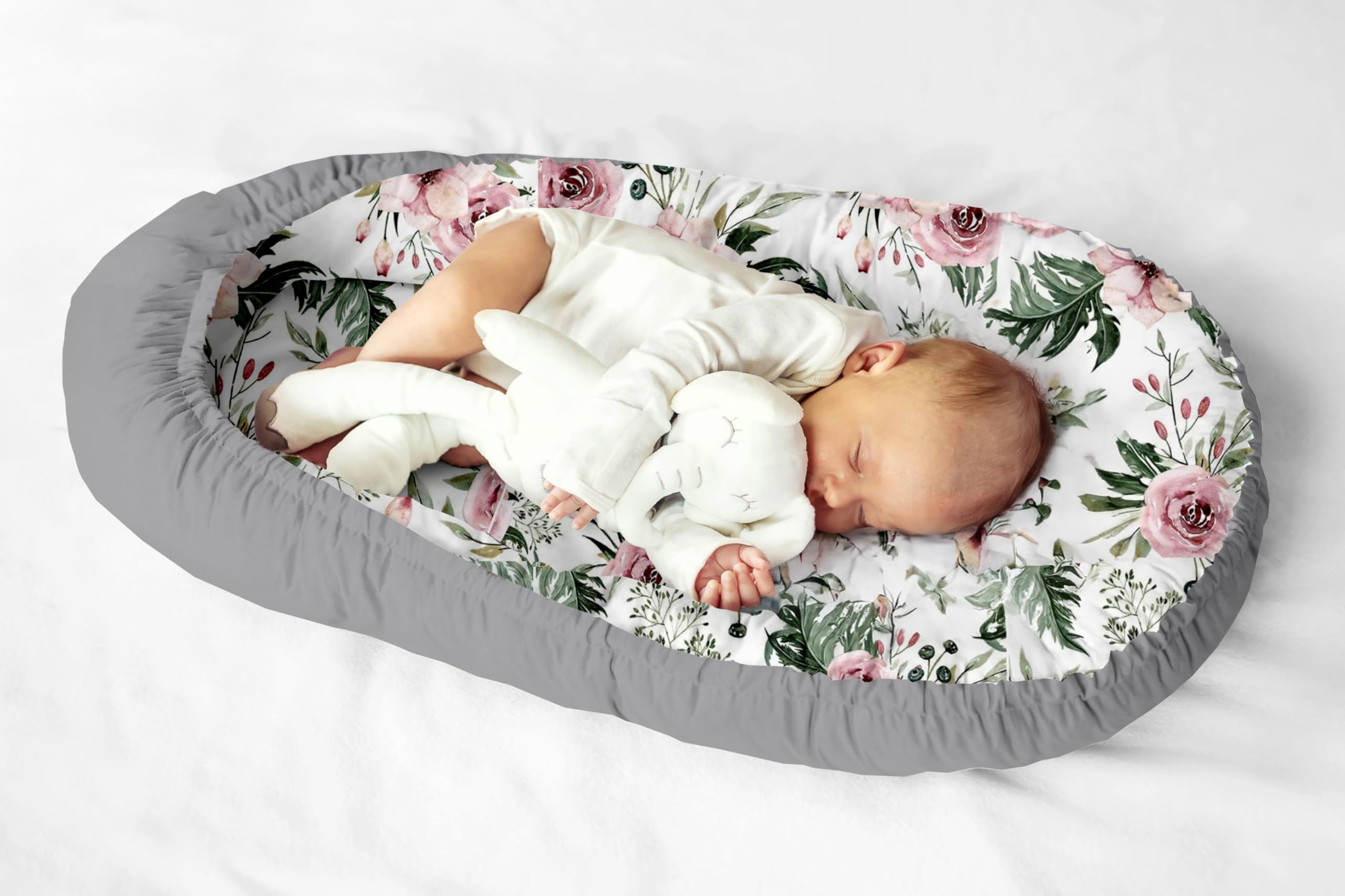 Cocoon Baby Nid Bébé Multifonctionnel Lit de Voyage 100% Coton Anti-Allergique