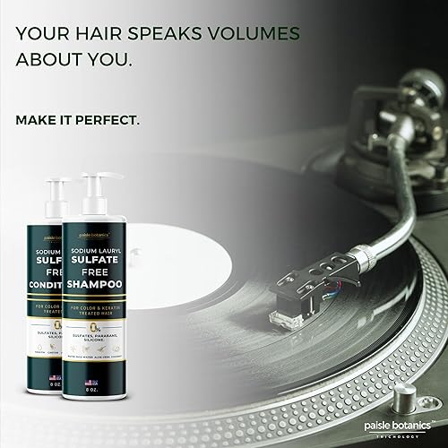 Miniatura 6 de Champú y acondicionador sin sulfato de laurilo de sodio, champú y acondicionador sin sulfato para cabello teñido TODO NATURAL Champú y