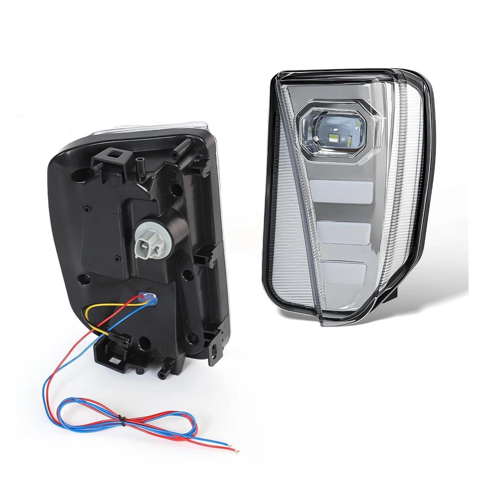 Faros antiniebla LED blancos y amarillos para Toyota Prius ZVW30 de gran acabado 6