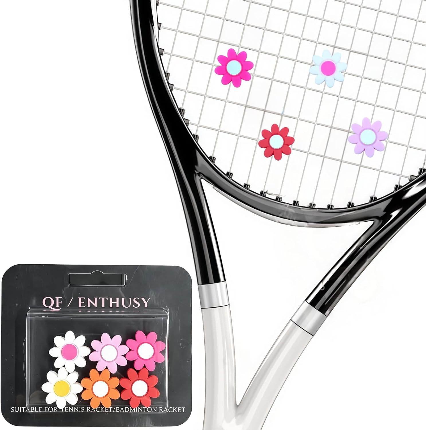 Tennis Dampener, Tennis Racket Vibration Dampener - Cute Racket Shock Absorberr