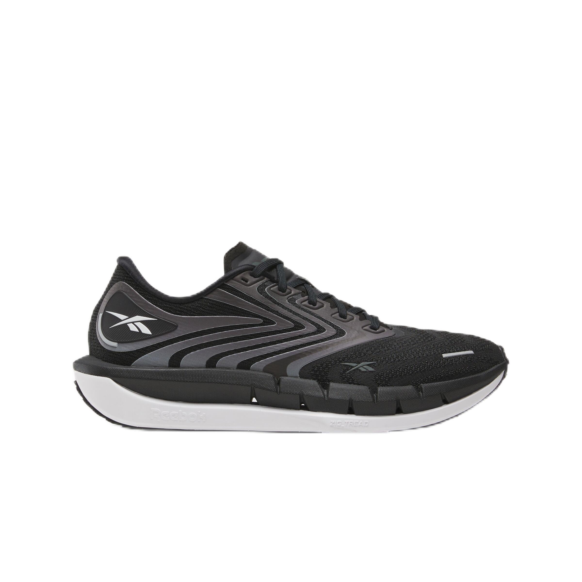Reebok Men's Floatzig Tread Trainers, Black/White, 45 EU