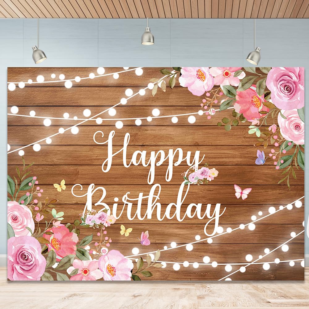 Joliaco Fotohintergrund Mit Glitzernden Rosen – 2,1x1,5 M Vinyl | Für Geburtstag, Hochzeit & Party-Deko