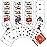 MasterPieces Family Games - NCAA Virginia Cavaliers Playing Cards - Officially Licensed Playing Card Deck for Adults, Kids, and Family