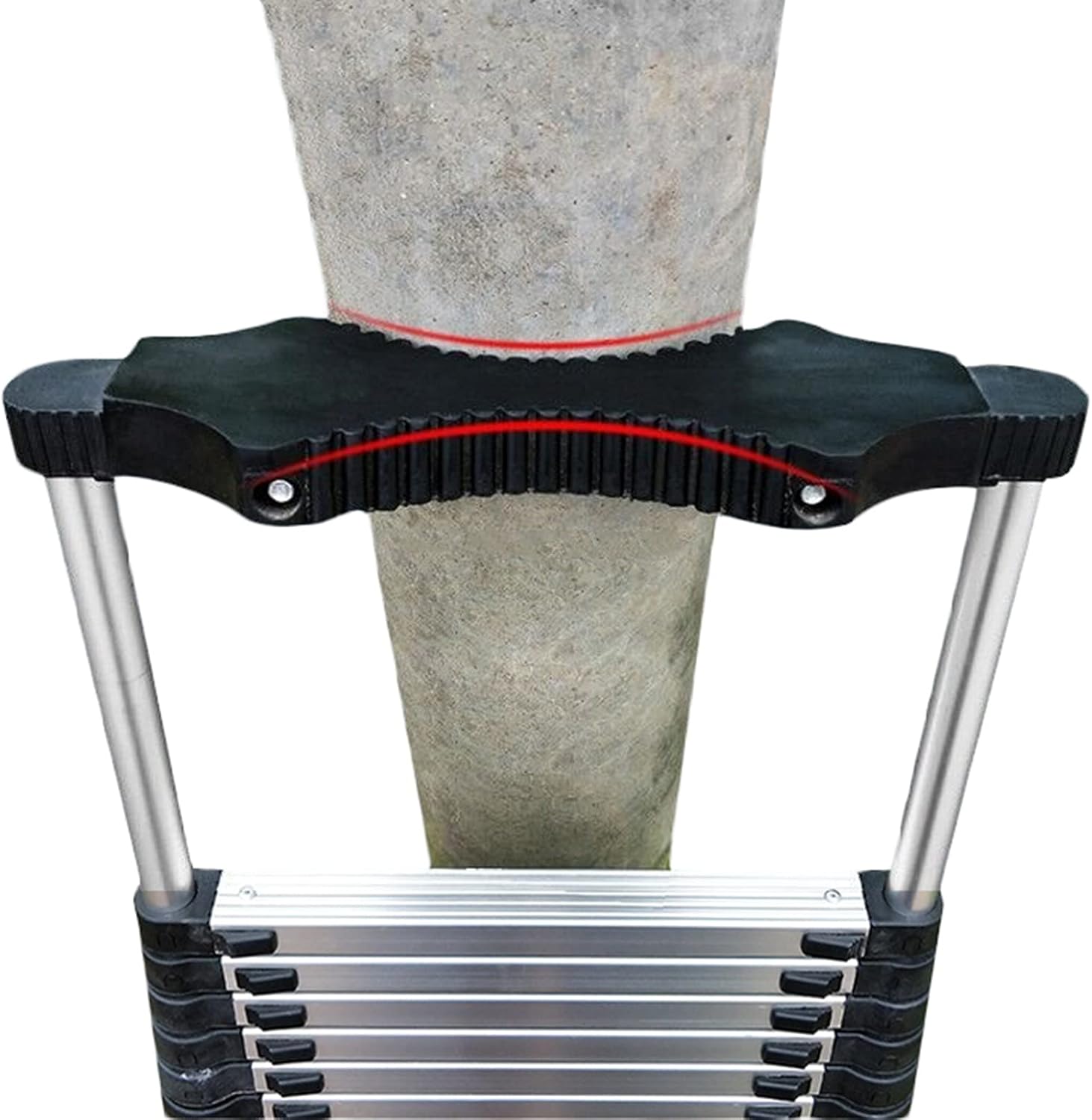 Climb Telescoping Extension Ladder for 8m/ 7m/ 6m/ 5m/ 4m/ 10FT/ 2m Rooftops, Aluminium Telescopic Ladders for Home Attic & Outdoor Building, Load 150kg (Size : 1.4m/4.6ft) Star of Light