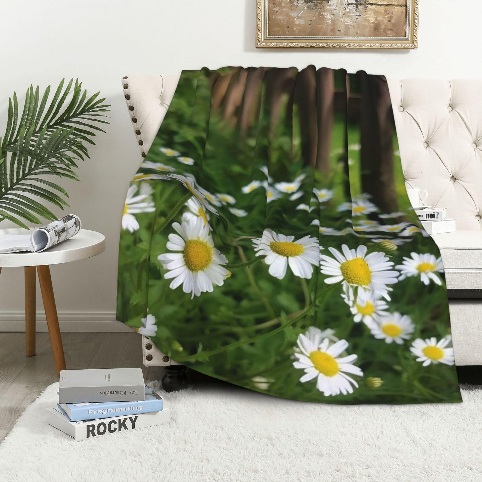 Couverture polaire légère contre le froid pour lit et canapé confortable