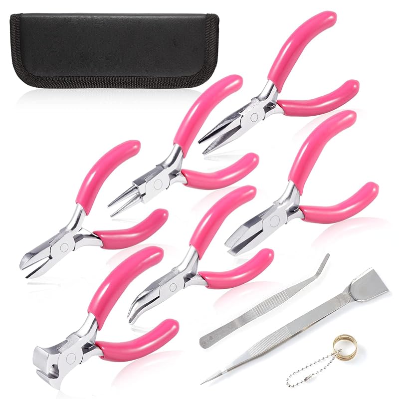 Conjunto de Alicates para Joalheria SPEEDWOX de 7,6 cm com Cortadores, Alicates de Bico e Pinças